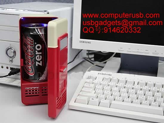 供应USB迷你冰箱,USB迷你冰箱生产厂家 批发USB小冰箱 USB新奇特电脑礼